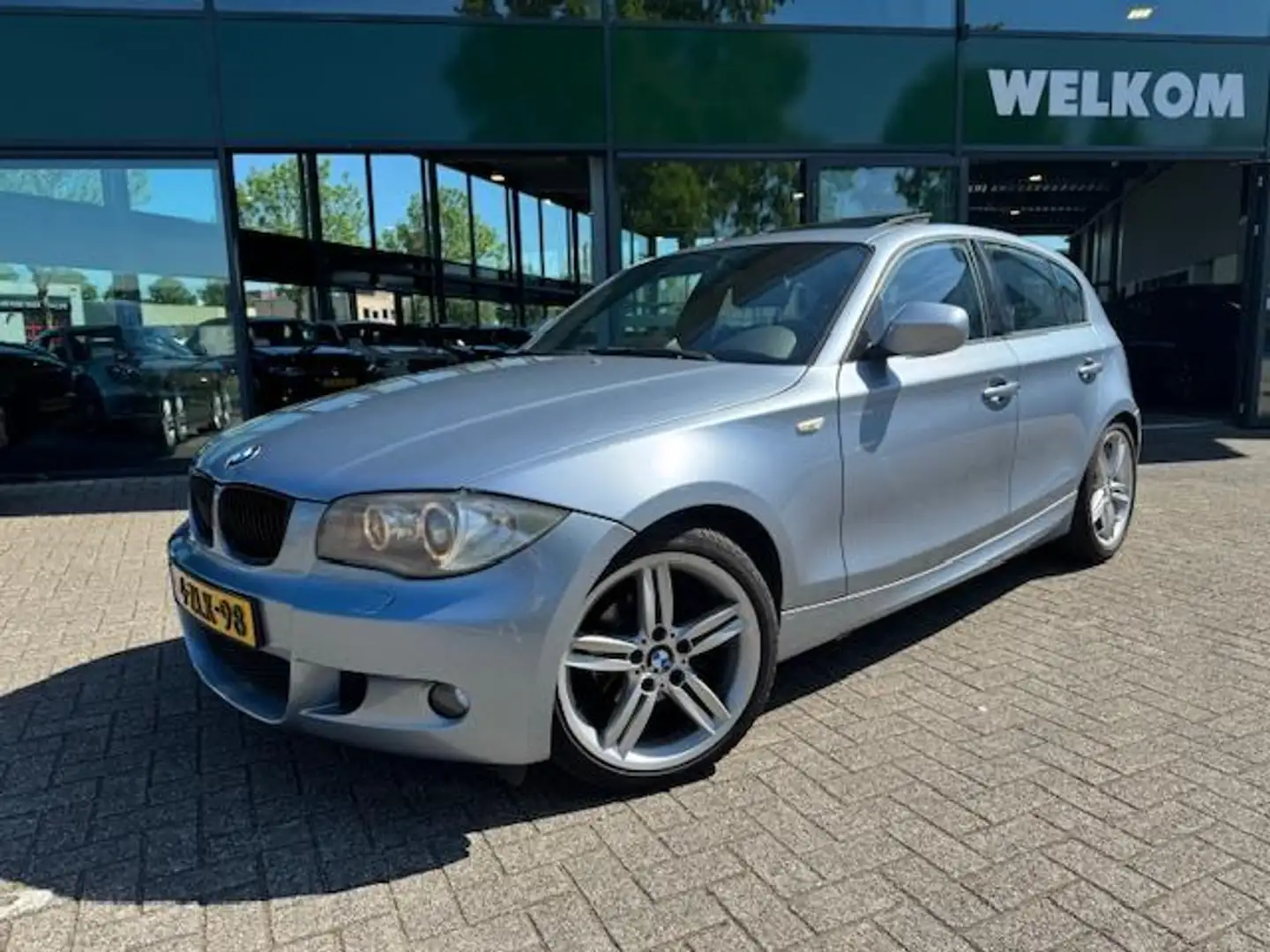 BMW 116 1-serie 116i M-sport Edition( Goed OnderH, Dakraam Blu/Azzurro - 1