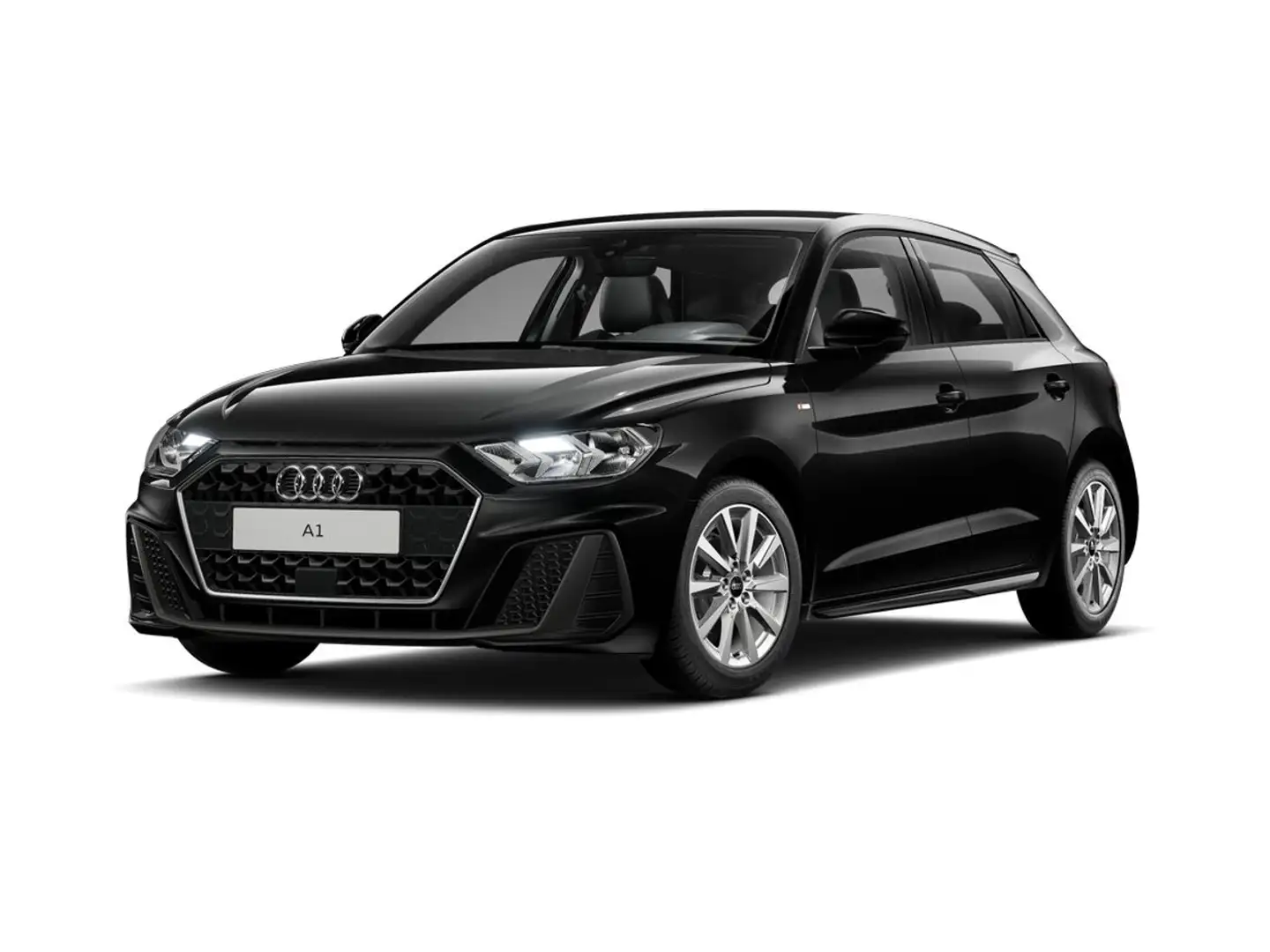 Audi A1 Sportback 25 1.0 TFSI S-tronic S-line CarPlay SHZ Schwarz - 1