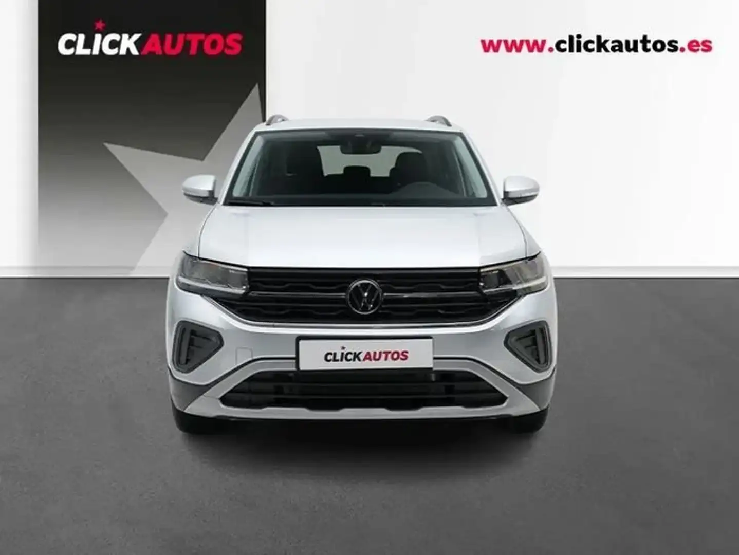 Volkswagen T-Cross 1.0 TSI Más Aut. 85kW Plateado - 2