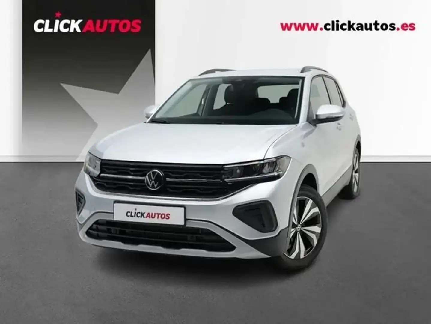 Volkswagen T-Cross 1.0 TSI Más Aut. 85kW Plateado - 1