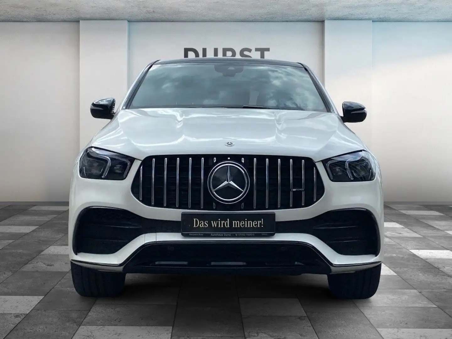 Mercedes-Benz GLE 53 AMG COUPE,PANO,360,MULTIB,BURM,NIGHT Bianco - 2