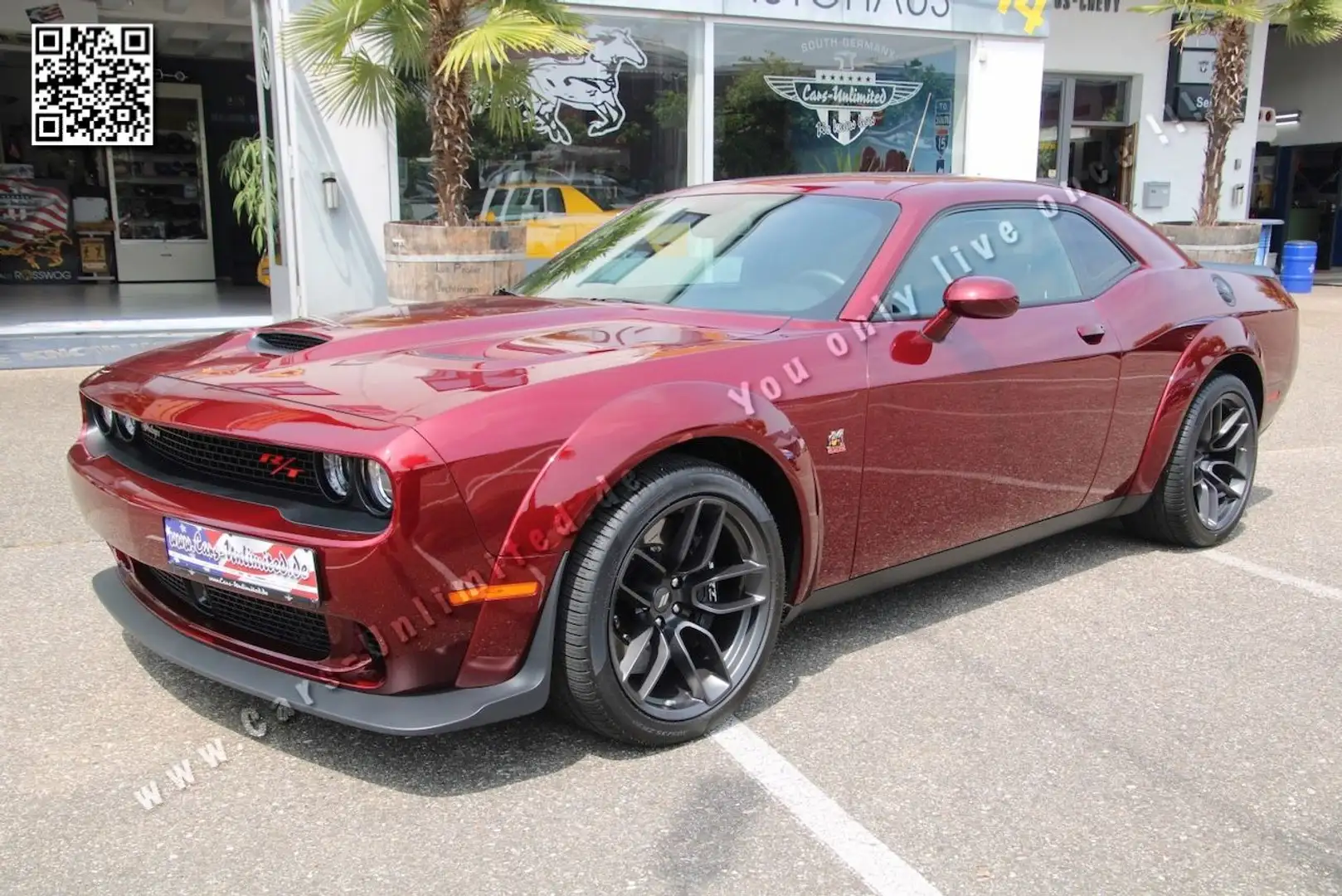 Dodge Challenger 6.4-V8 SRT/Scat-Pack Widebody - 6 Kolben Brembo Rot - 1