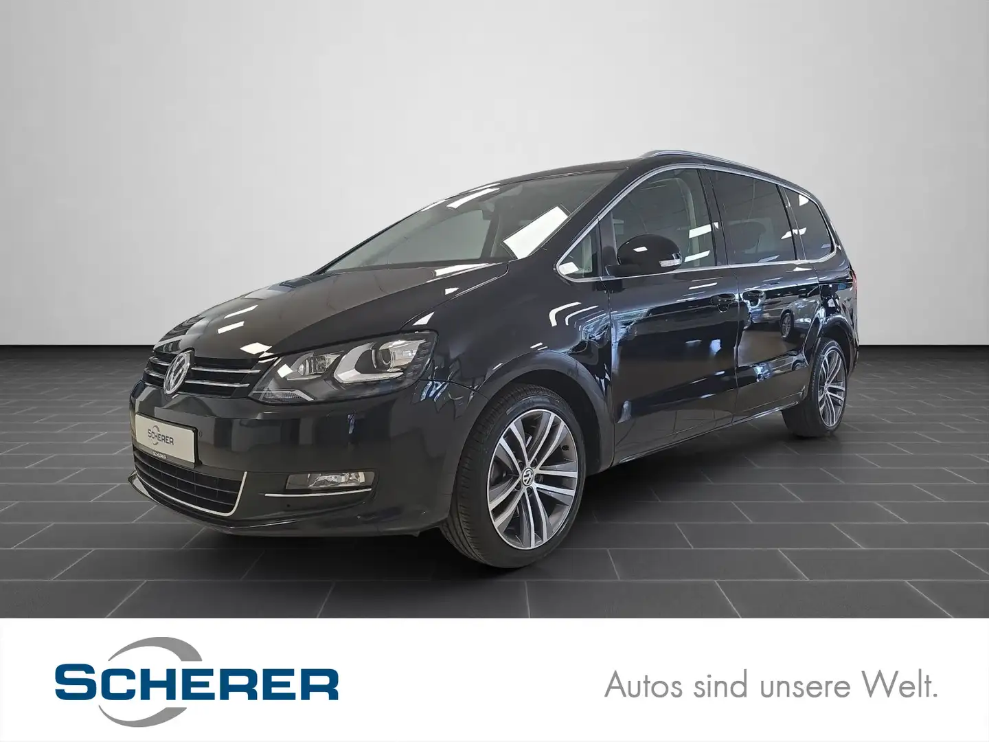 Volkswagen Sharan 2.0 TDI Highline Pano, STHZ, ACC, Bi-Xeno Noir - 1
