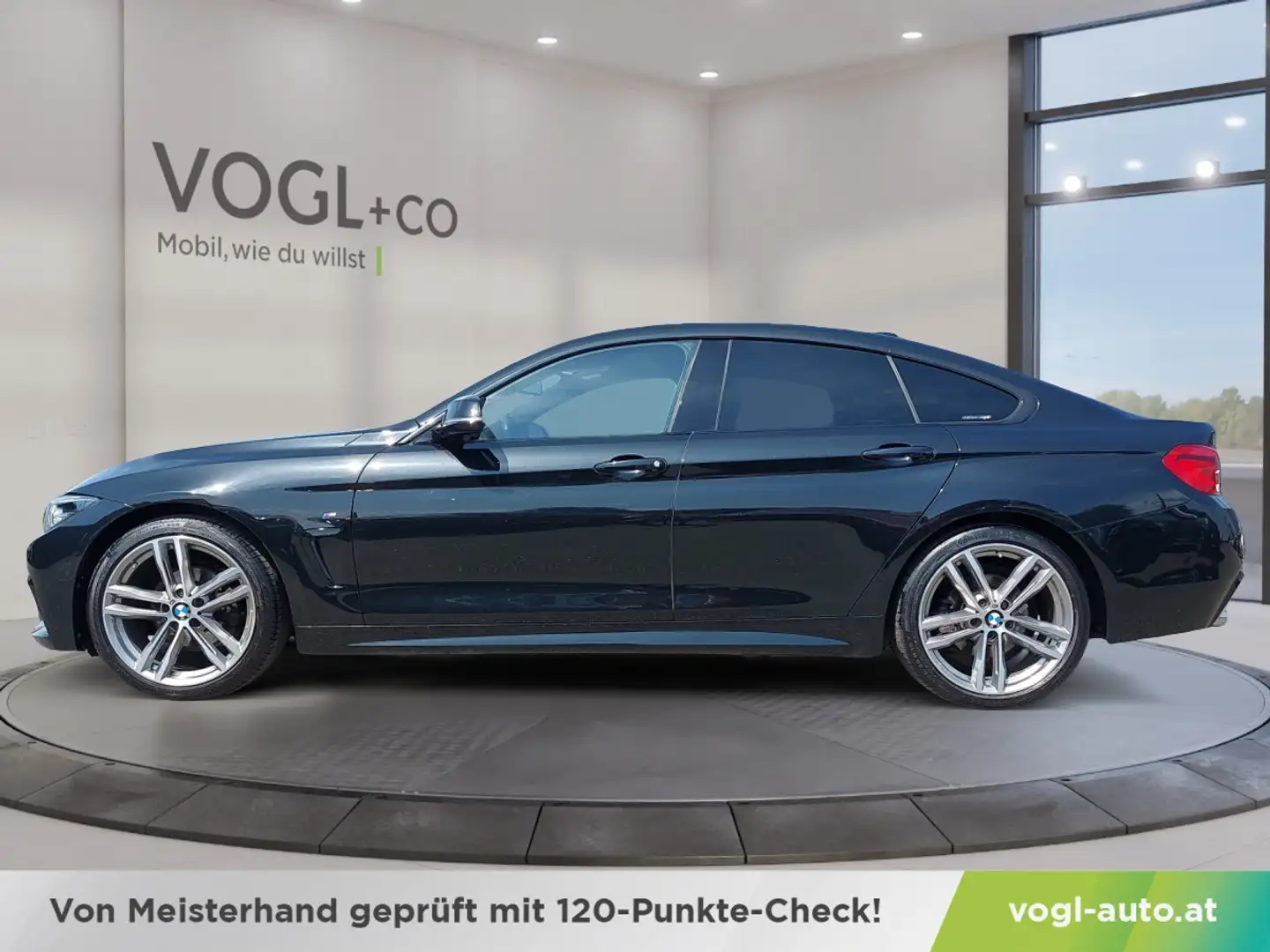 BMW 418 d Gran Coupe M Sport Aut. Schwarz - 2