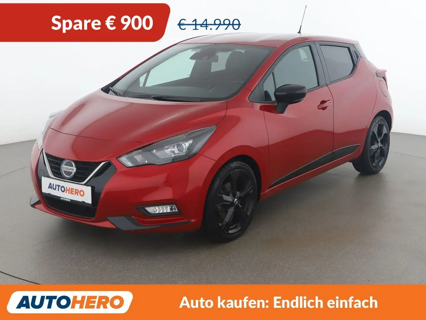 Nissan Micra 1.0 IG-T N-Sport Rot - 1