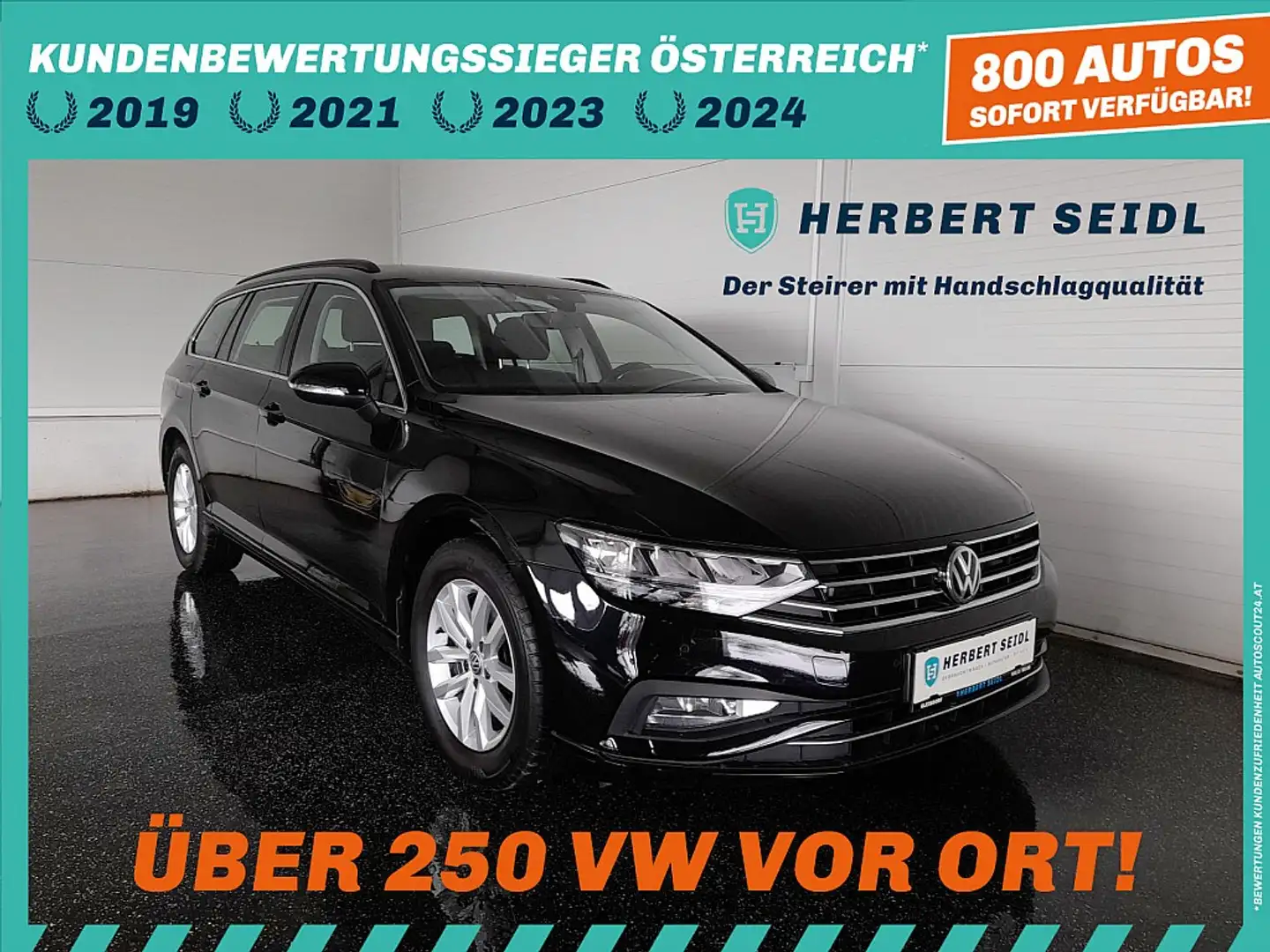 Volkswagen Passat Variant Business 2,0 TDI DSG *LED / NAVI / ACC / SPORT ... Schwarz - 1