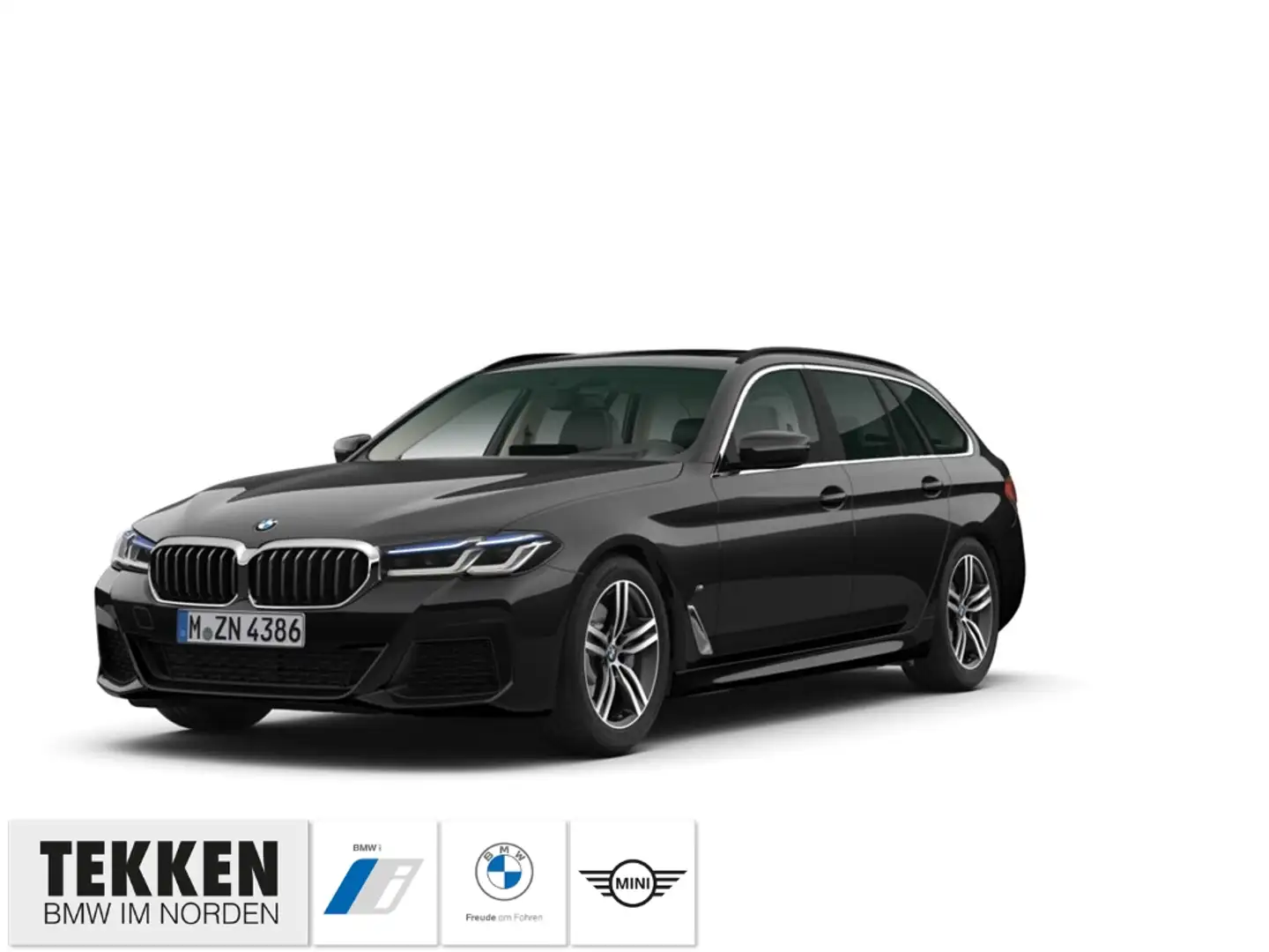 BMW 540 d xDrive Touring M-Sport AHK Pano DAP Komfortsitze Schwarz - 1