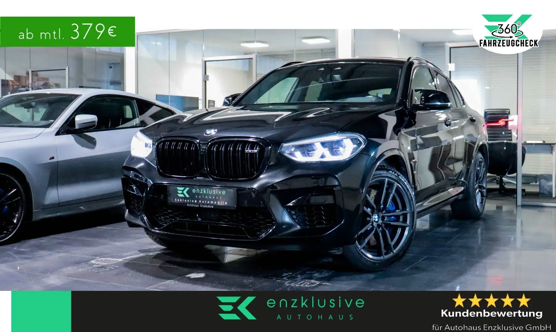 BMW X4 M Competition M SITZE*CARBON*ACC*H&K*KAM*MAGA Schwarz - 1