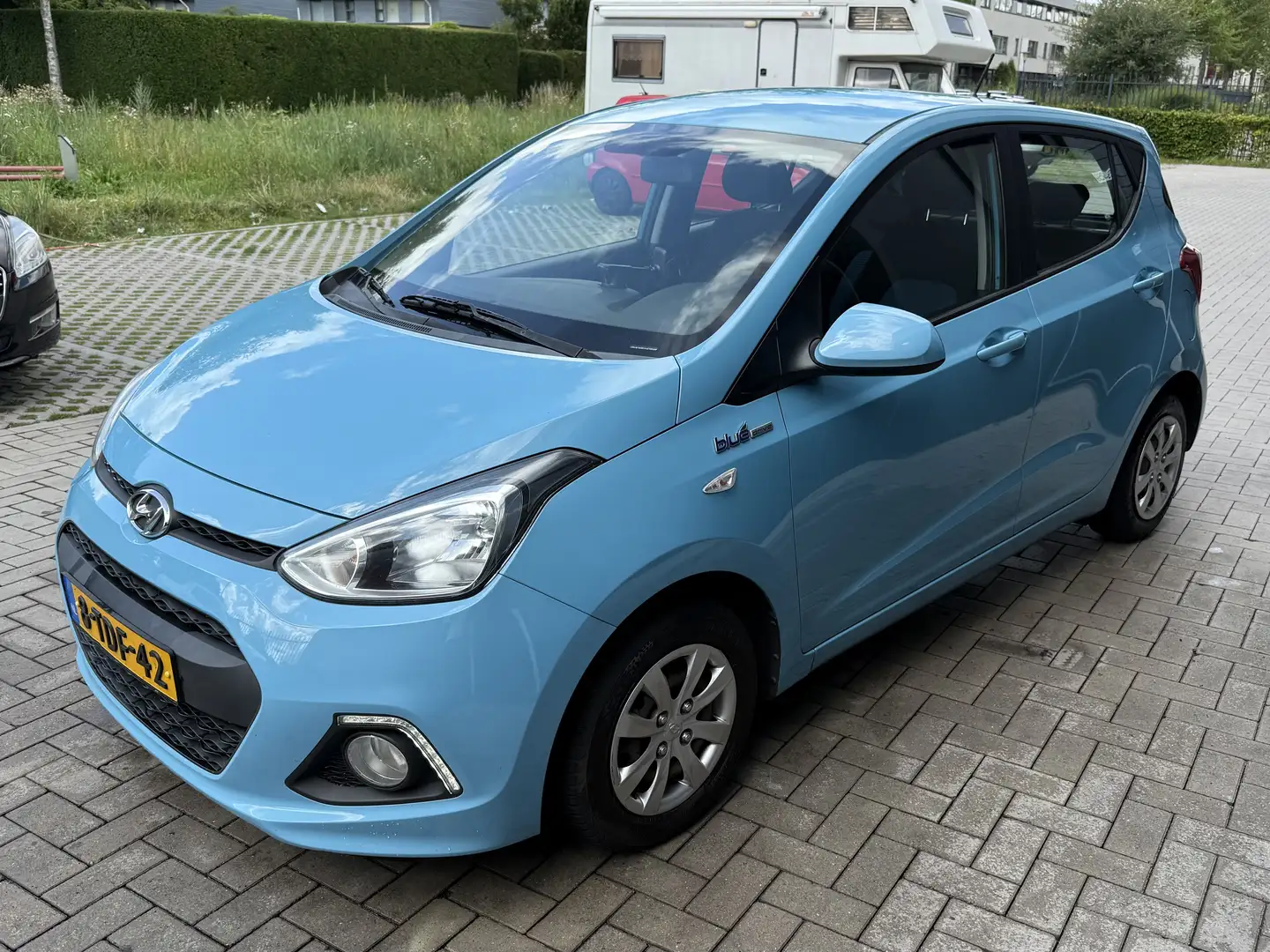 Hyundai i10 1.0i i-Motion Comf.+ - AIRCO - Inruil mogelijk Blauw - 2