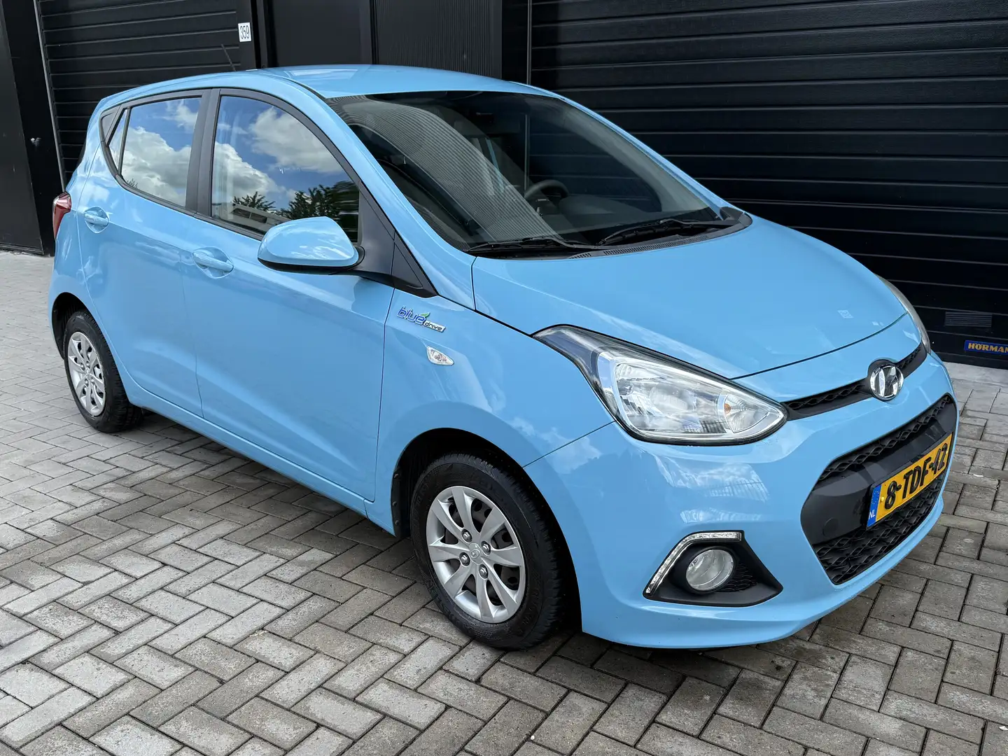 Hyundai i10 1.0i i-Motion Comf.+ - AIRCO - Inruil mogelijk Blauw - 1