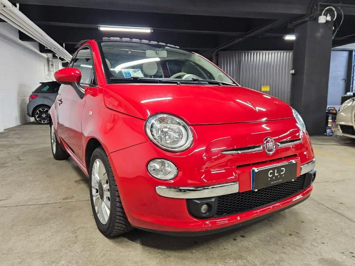 Fiat 500 1.2 Lounge GPL Rosso - 2