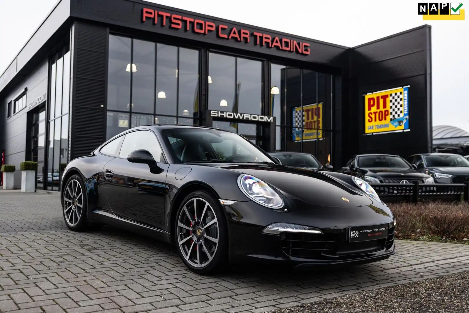 Porsche 991 991 3.8 Carrera S, 400 PK, 1e eigenaar, NL auto, 1 Noir - 1