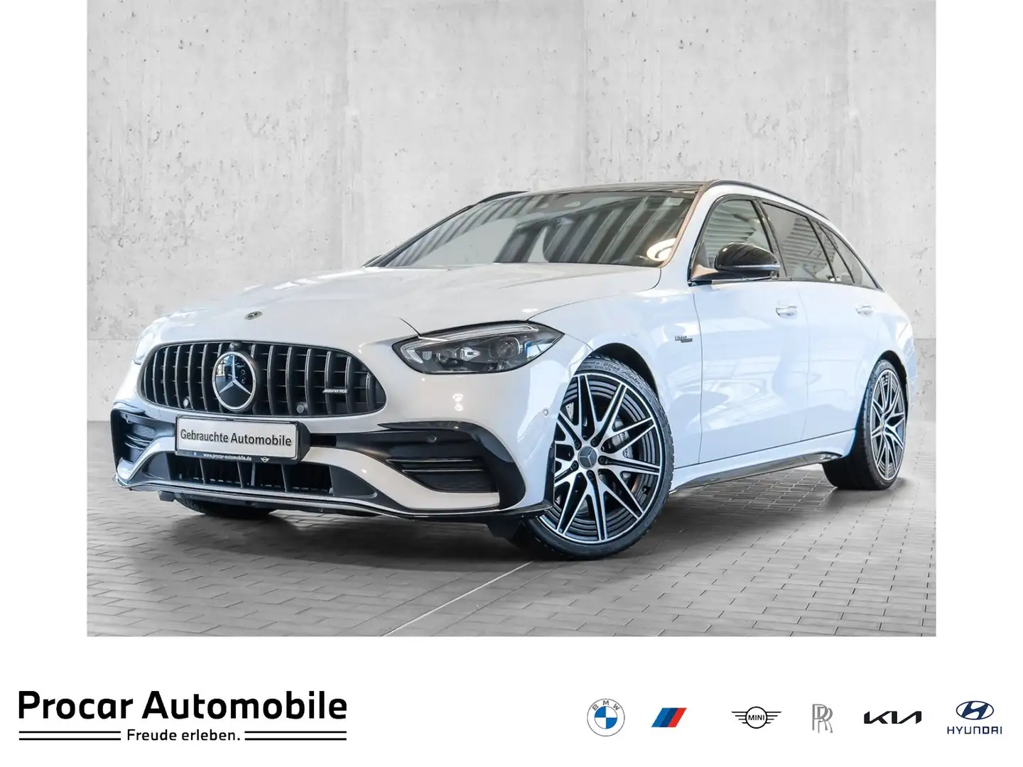 Mercedes-Benz C 43 AMG 4Matic T Driver'sP. Night-Pak. I+II Weiß - 1