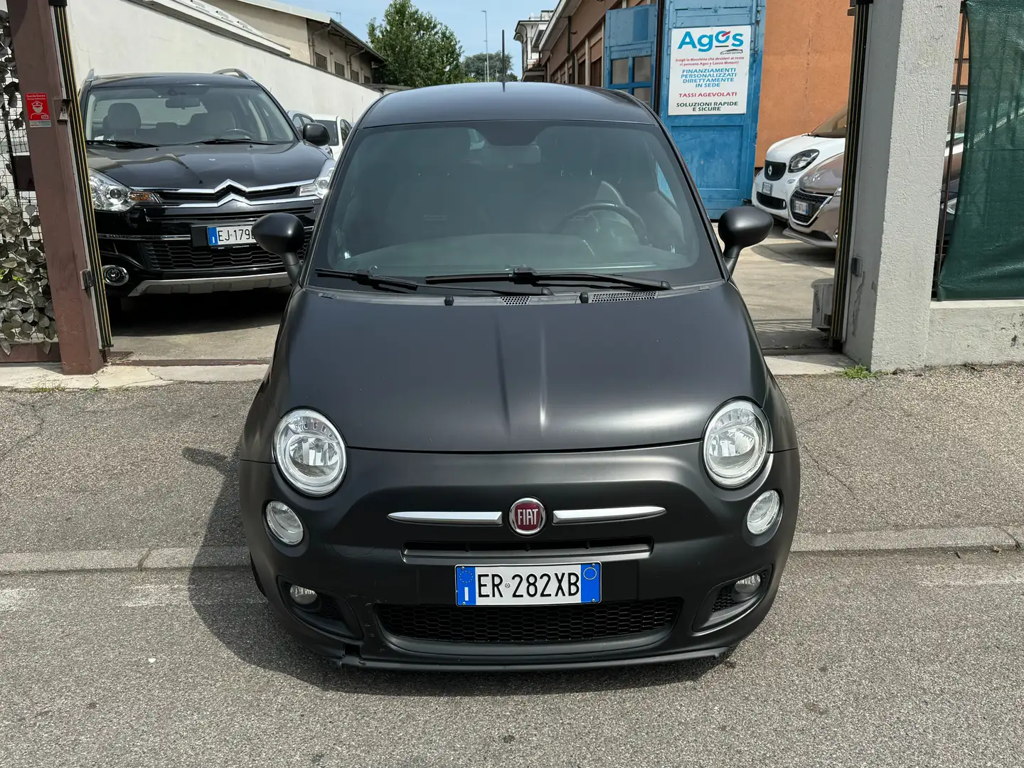 Fiat 500 1.2 *ALLESTIMENTO S*EURO6*PELLE*GPL* Schwarz - 2