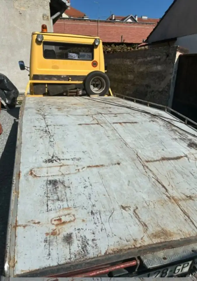 Mercedes-Benz 407 Diesel Autoschlepp Autotransporter Top, foto 3