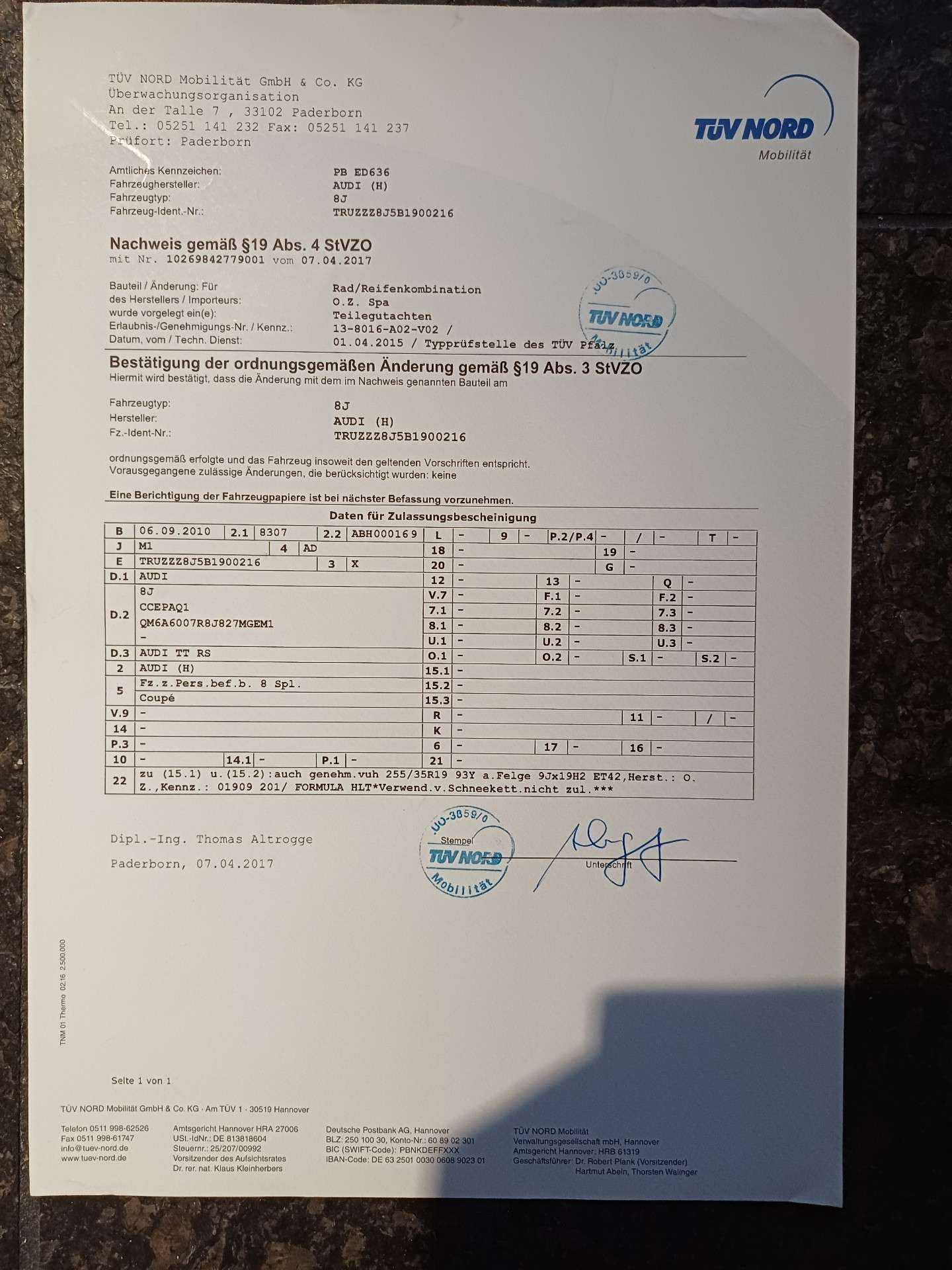 Second hand Audi Tt Rs 2.5