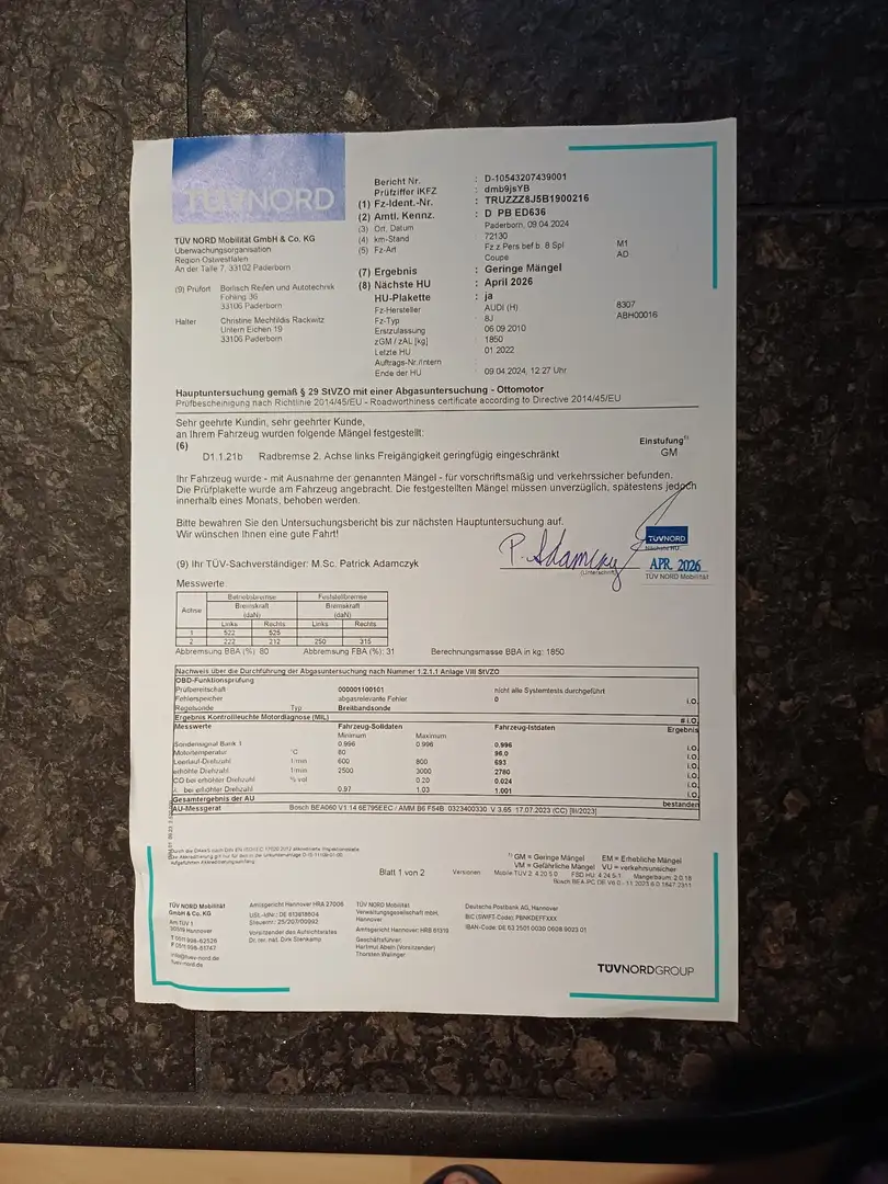 Audi TT RS TT RS Coupe Zwart - 2