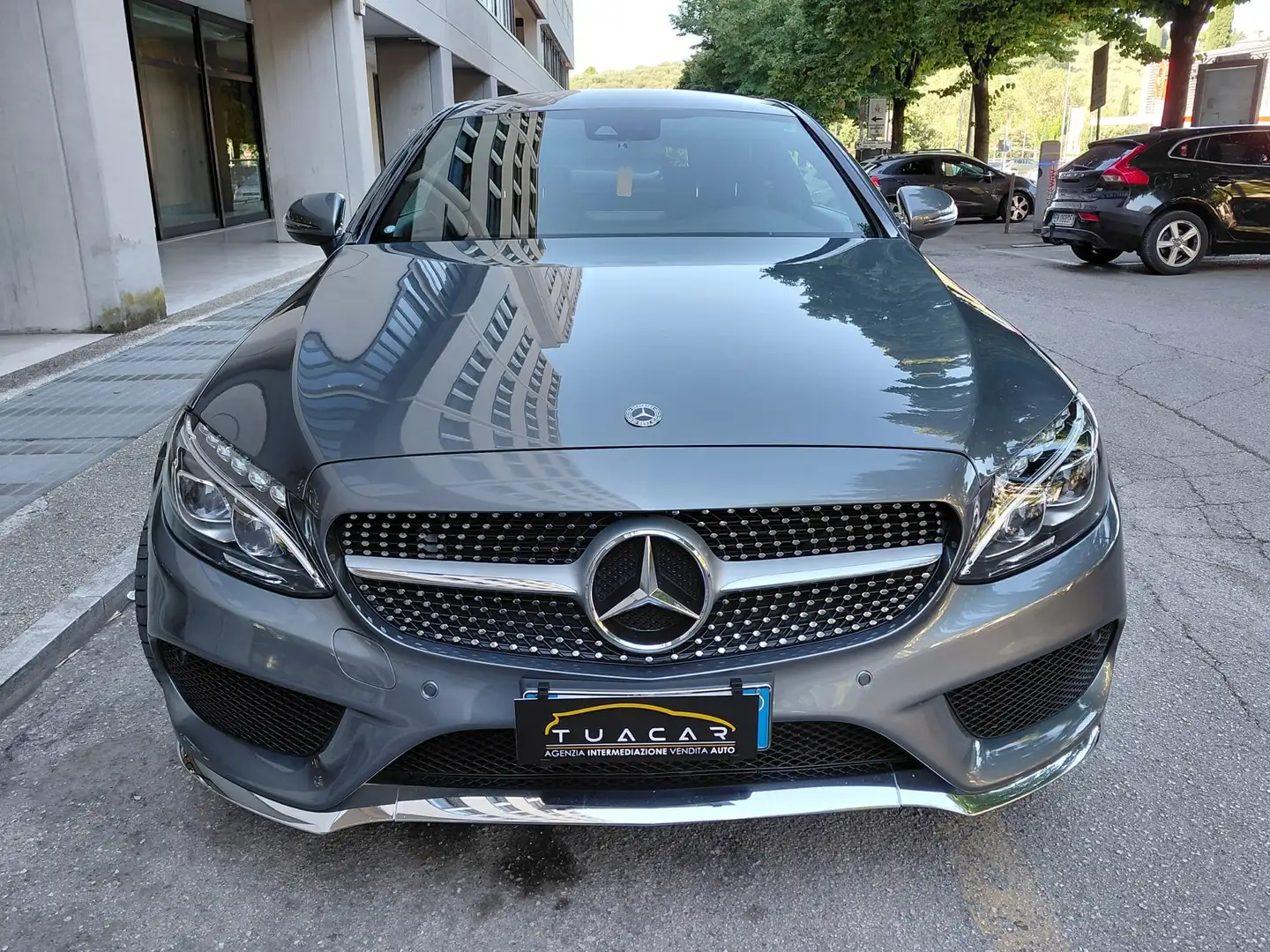 Mercedes-Benz C 220 Classe C-C205  Coupe d Premium 4matic auto Gris - 2