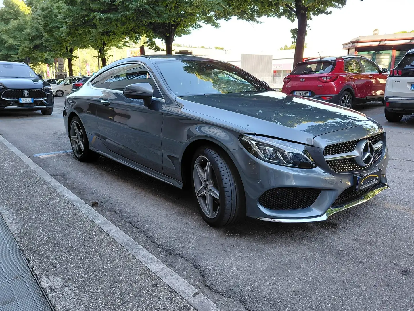 Mercedes-Benz C 220 Classe C-C205  Coupe d Premium 4matic auto Gris - 1