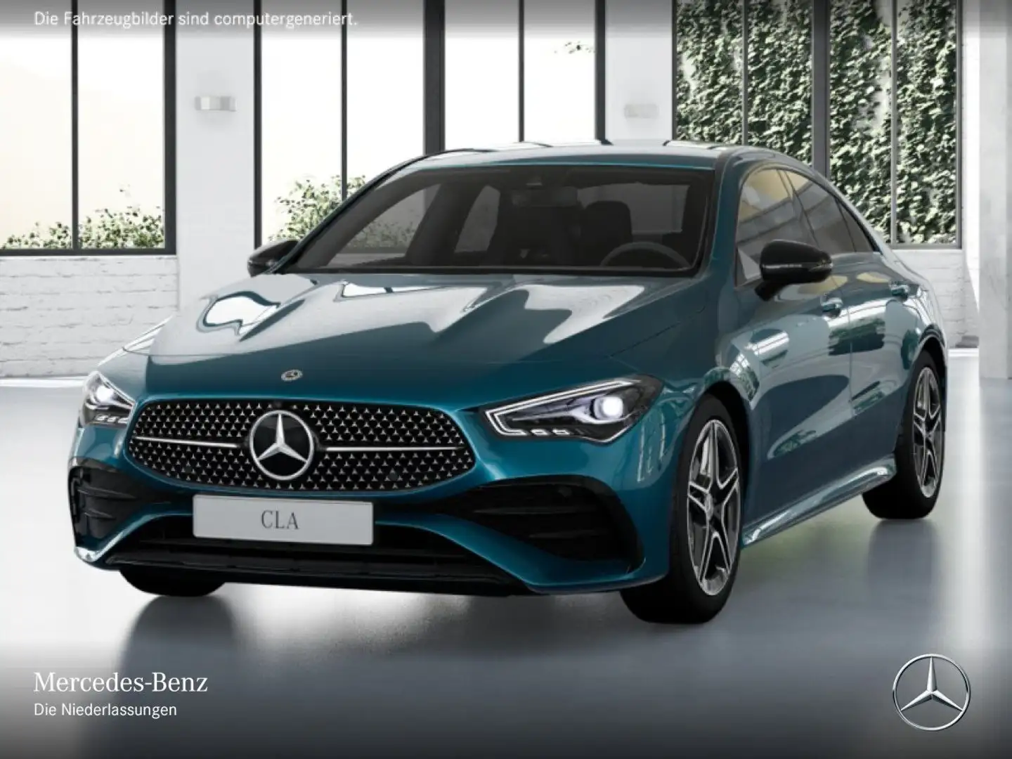 Mercedes-Benz CLA 250 e AMG+NIGHT+360°+LED+TOTW+KEYLESS+8G Blau - 2