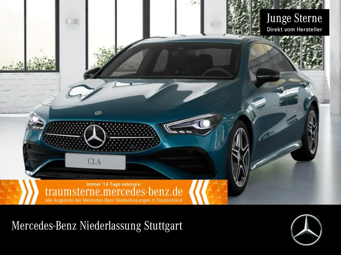 Mercedes-Benz CLA 250 e AMG+NIGHT+360°+LED+TOTW+KEYLESS+8G Blau - 1