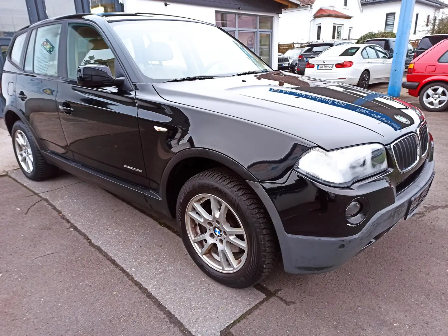 BMW X3 X3 xDrive 20d Leder SHZG AHK PDC Händler Export Schwarz - 1