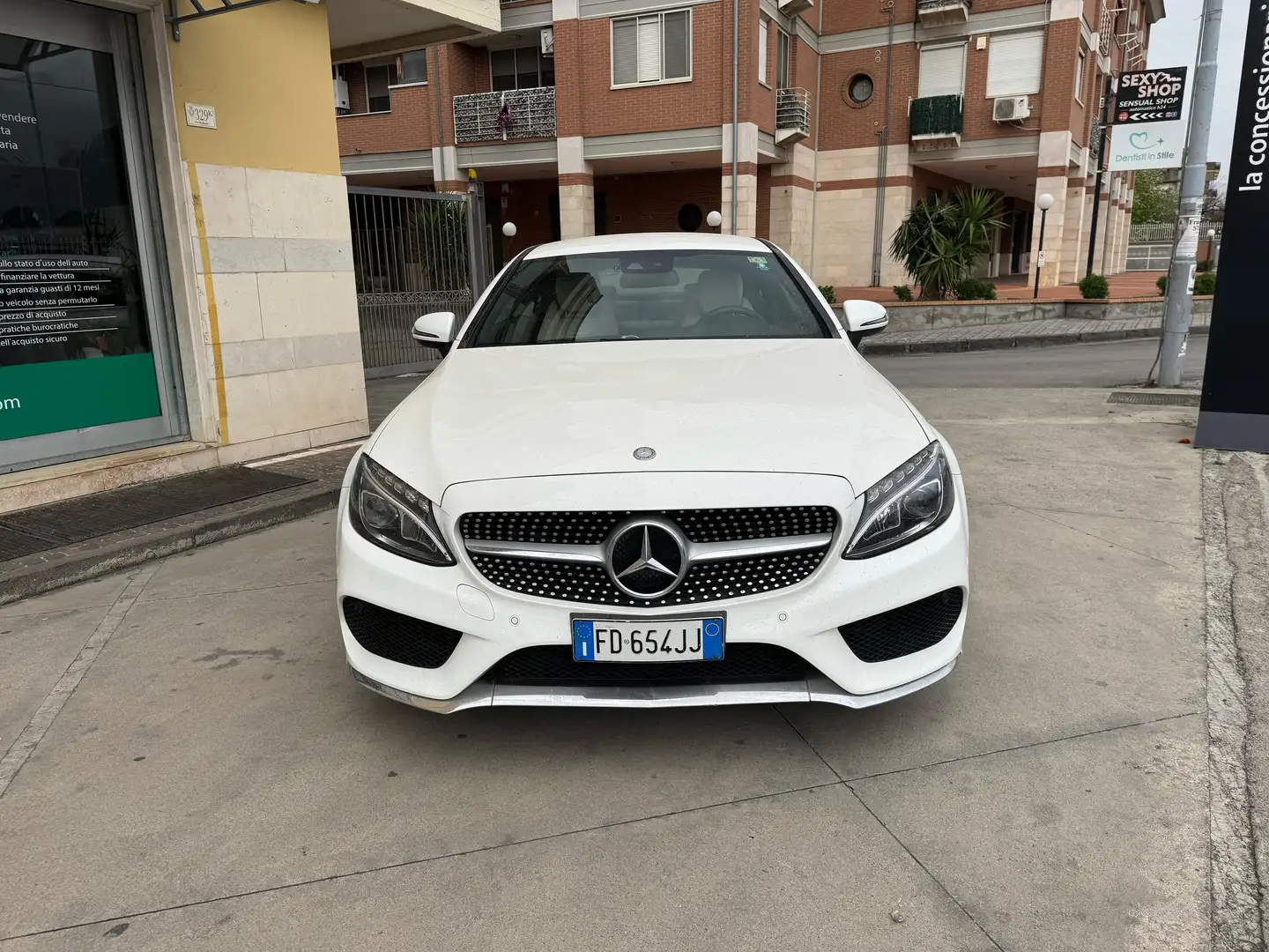 Mercedes-Benz C 220 C Coupe 220 PREMIUM PLUS Bianco - 2
