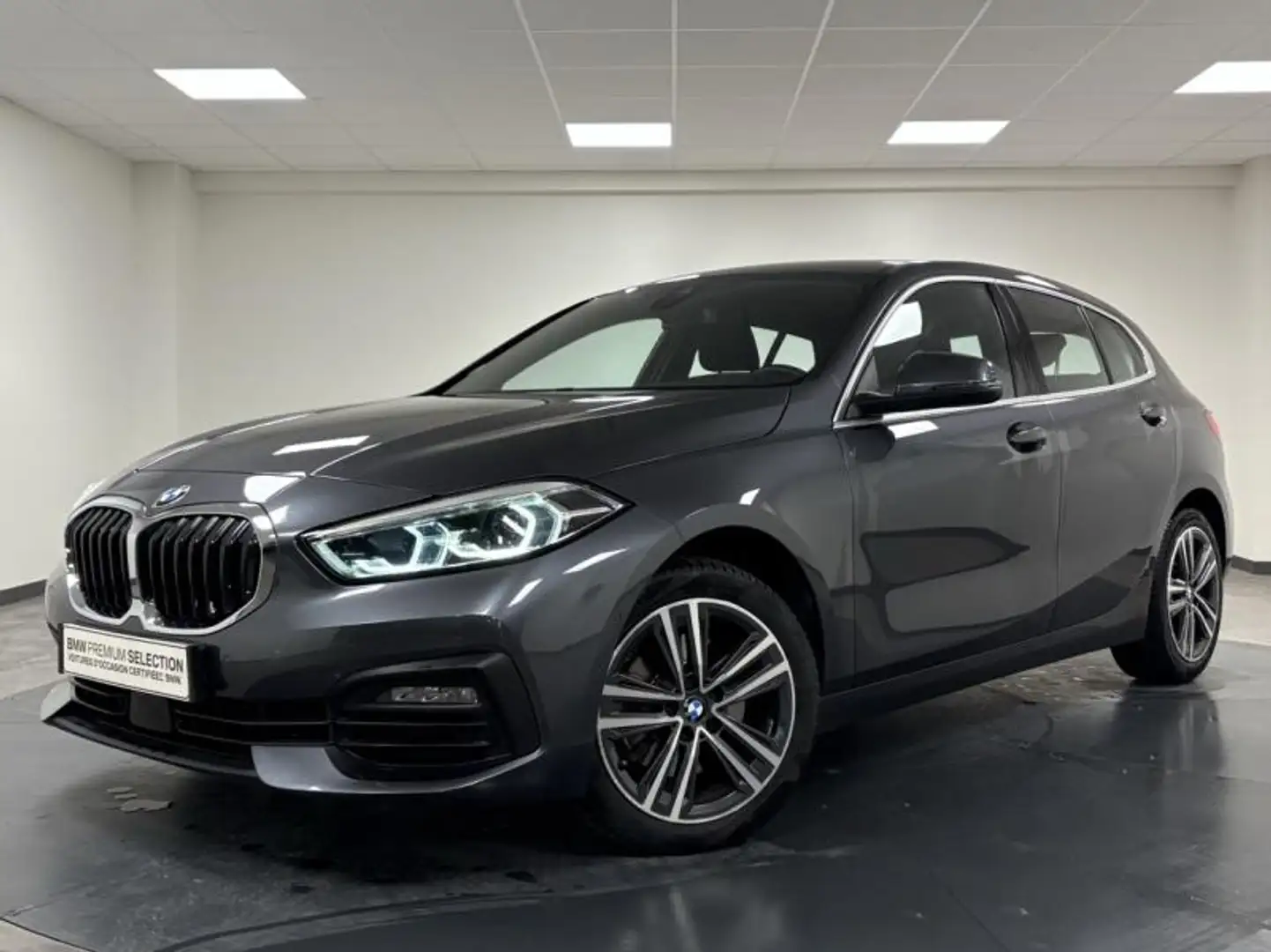 BMW 118 118dA 150ch Business Design 8cv Gris - 1
