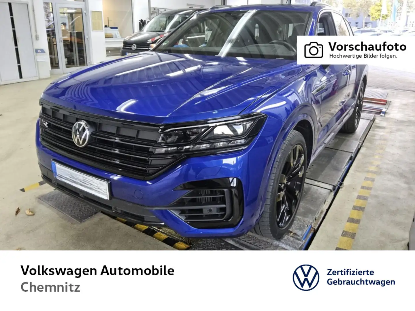 Volkswagen Touareg 3.0 V6 TSI eHybrid R 4M*Massage*Head-up* Blau - 1