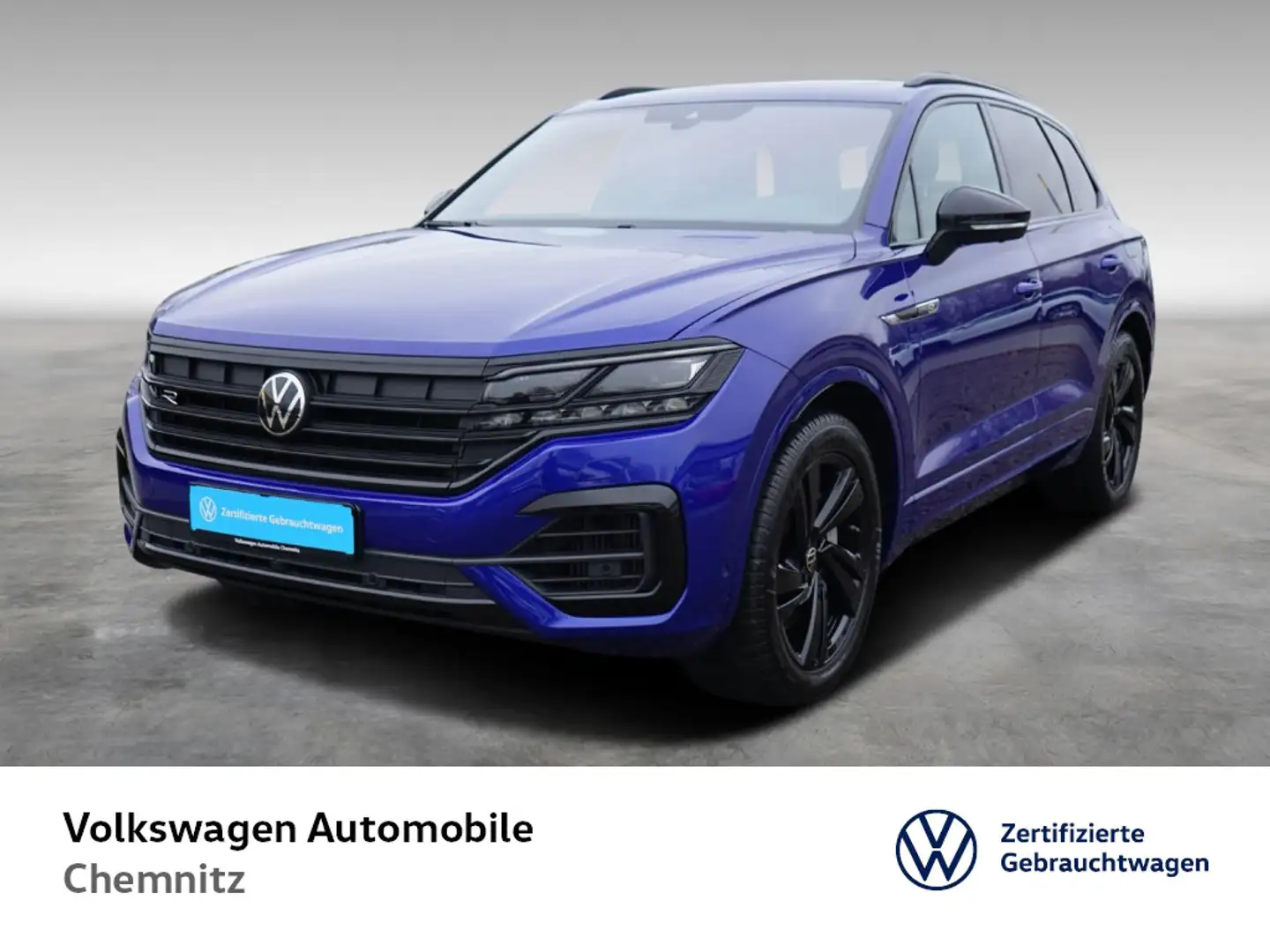 Volkswagen Touareg 3.0 V6 TSI eHybrid R 4M*Massage*Head-up* Blau - 1