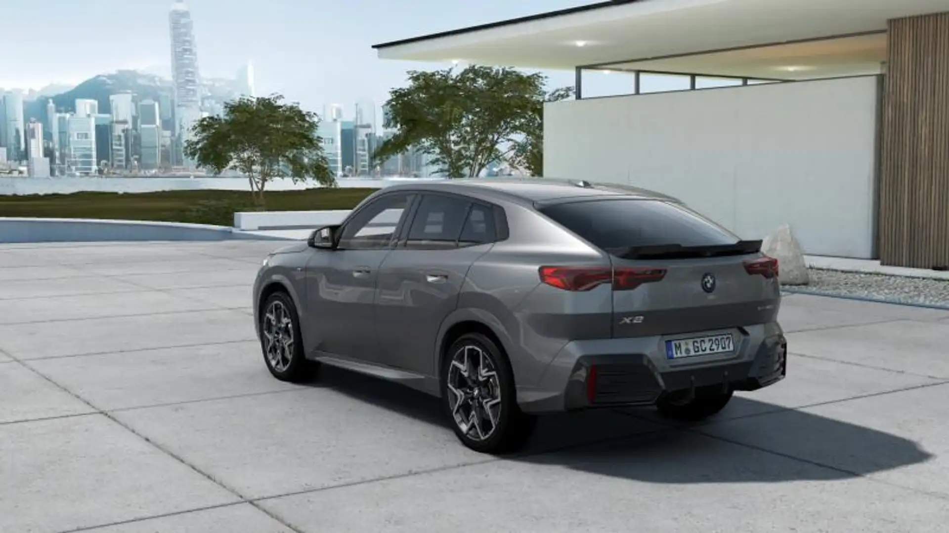 BMW X2 xdrive 20d 48V MSport Pro auto Grigio - 2