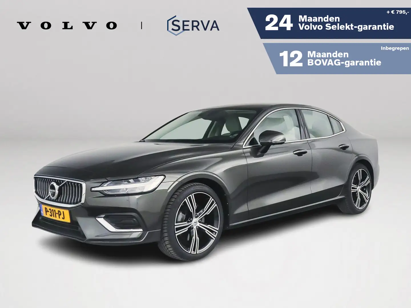 Volvo S60 B4 Aut. Inscription | Stoel- en stuurverwarming | Gris - 1
