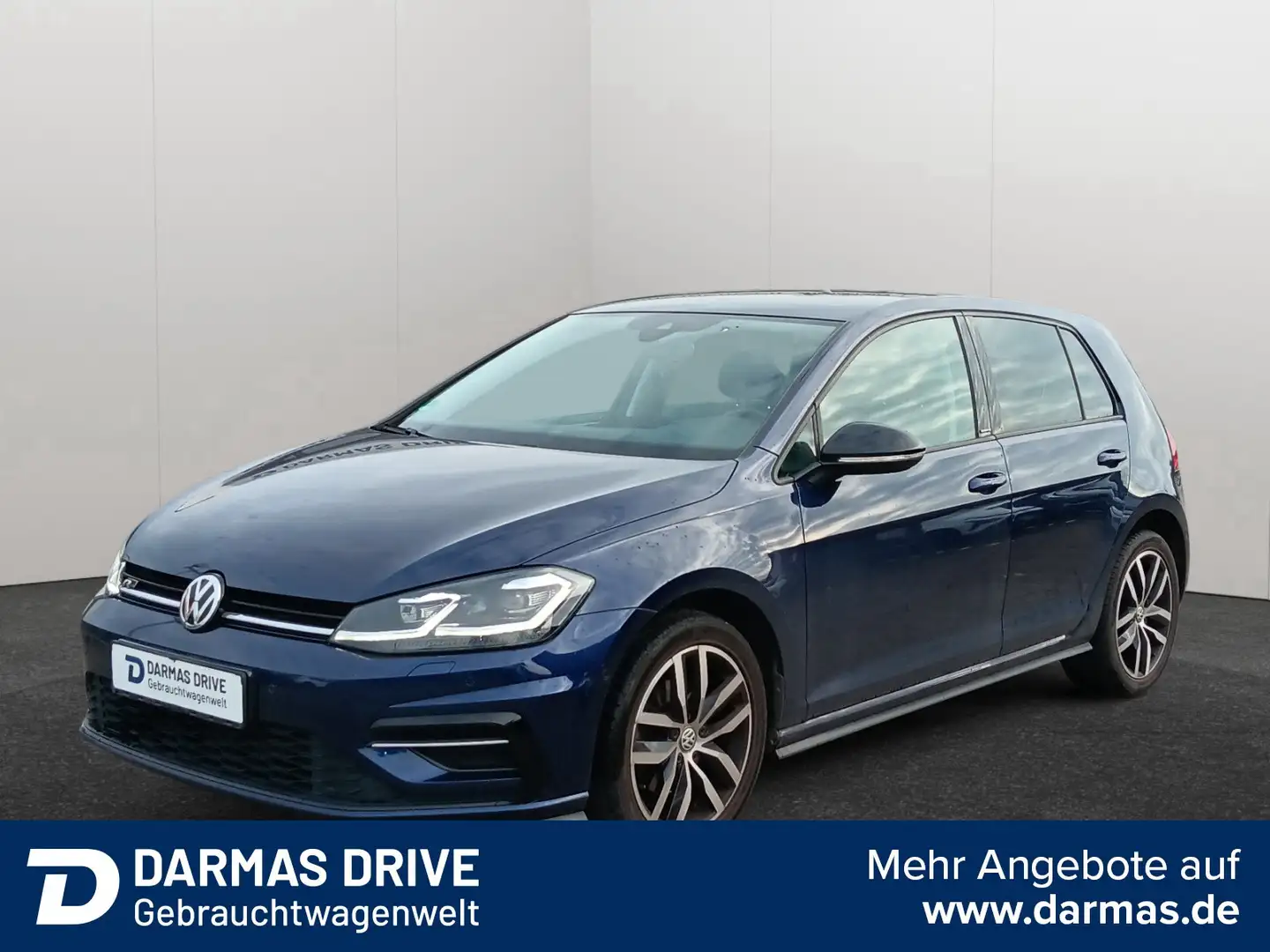 Volkswagen Golf Golf VII 1.6 TDI R-Line LED RFK App-Connect Blau - 1