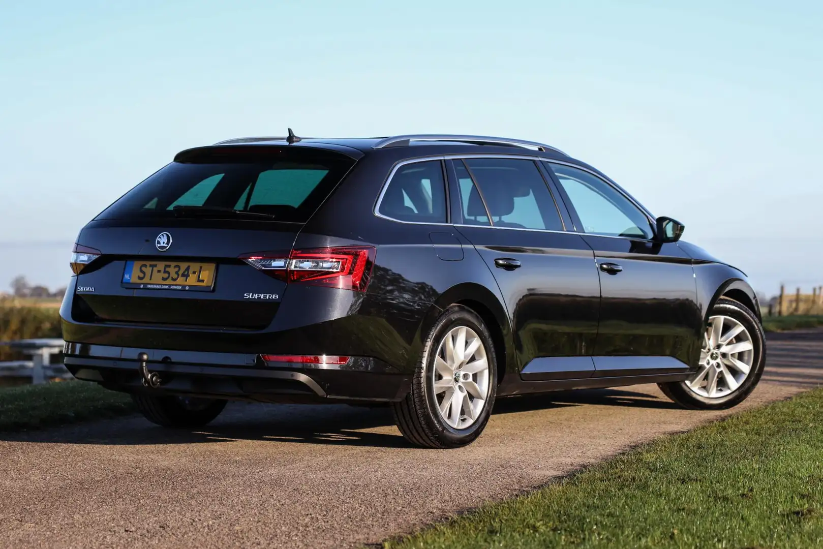 Skoda Superb Combi 1.4 TSI 150 PK Bns. ✅ Pano ✅ Xenon ✅ CarPlay Negro - 2