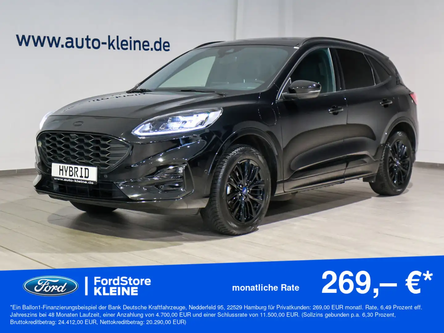 Ford Kuga ST-Line X 2.5l Duratec PHEV Noir - 1