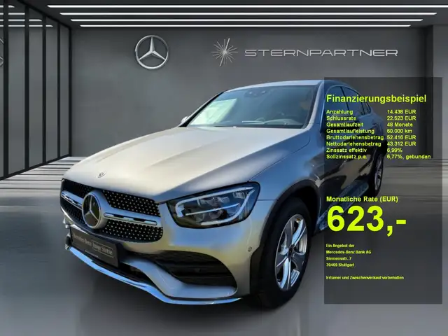 Mercedes-Benz GLC 300 d 4M AMG+MBUX+Memory+Ambiente+Burmester