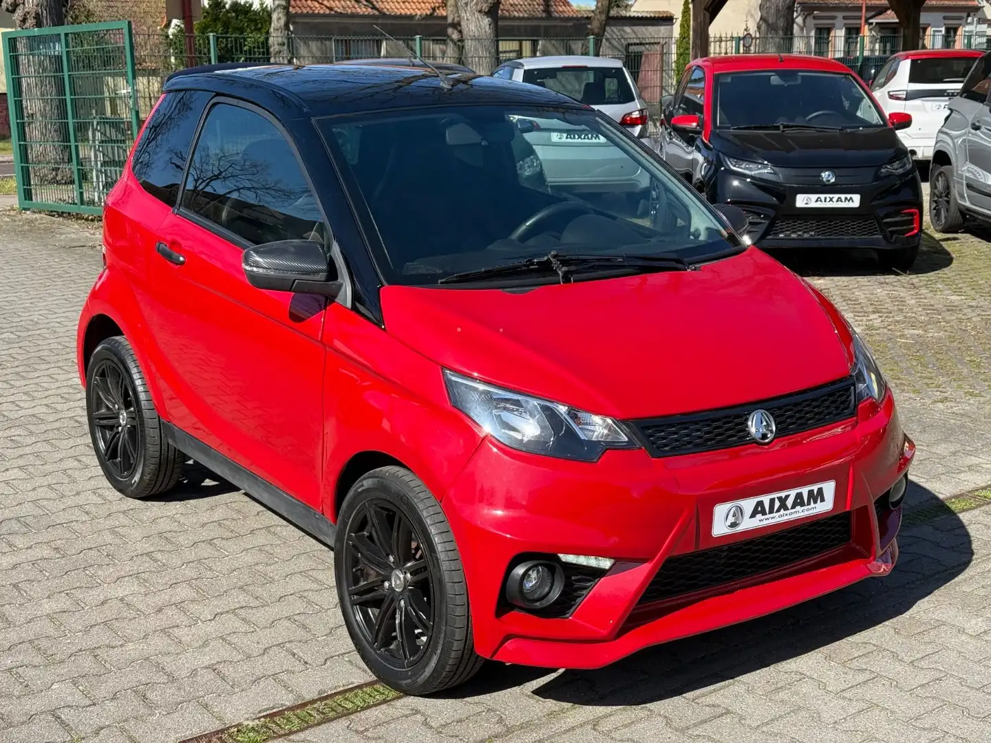 Aixam City GTO Mopedauto L6e Automatik Czerwony - 1