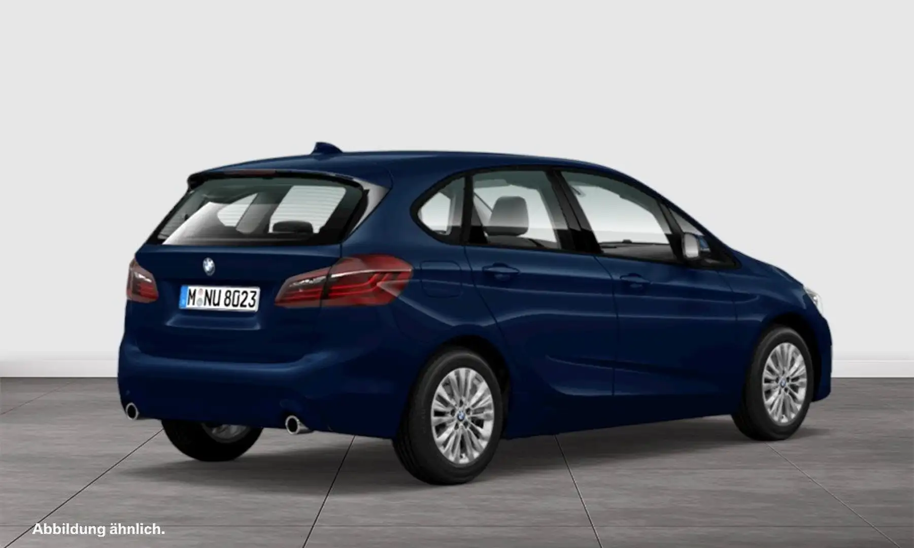 BMW 220 i Advantage NAVI LED PDC V+H DAB Sitzheiz. Blau - 2