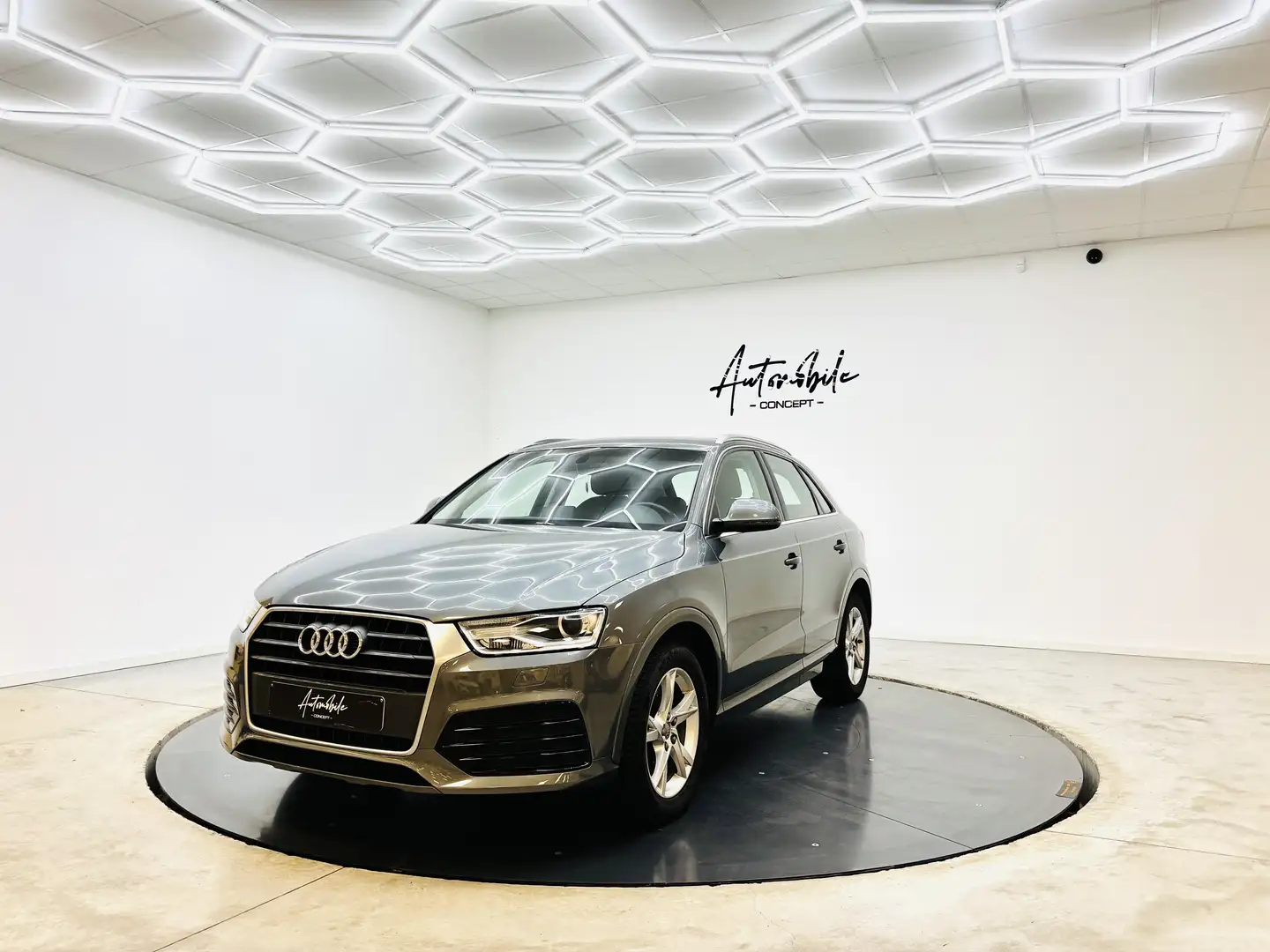 Audi Q3 ✅1AN GARANTIE✅BOITE AUTO✅1ER PROPRIO Gris - 1
