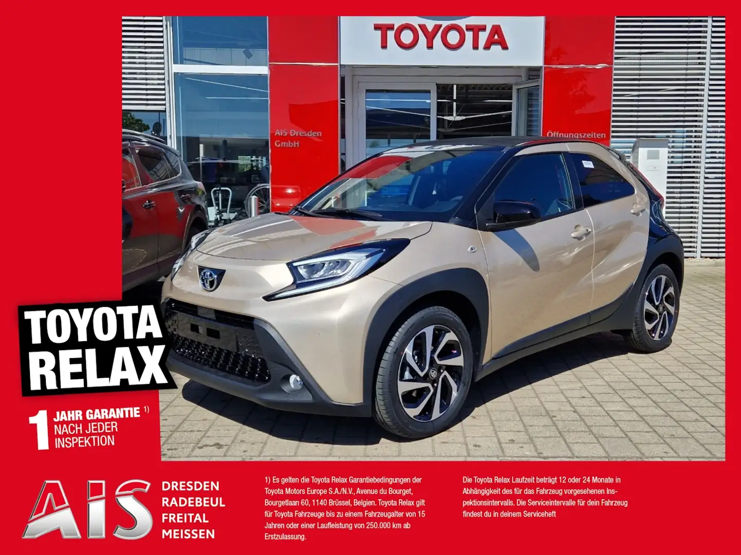 Toyota Aygo X 1.0 Team D Air Automatik Faltdach elektr. - 1