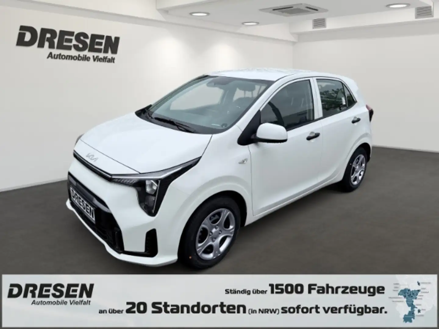Kia Picanto EDITION 7 1.0 NAVI,KAMERA,DAB,KLIMA Blanc - 1