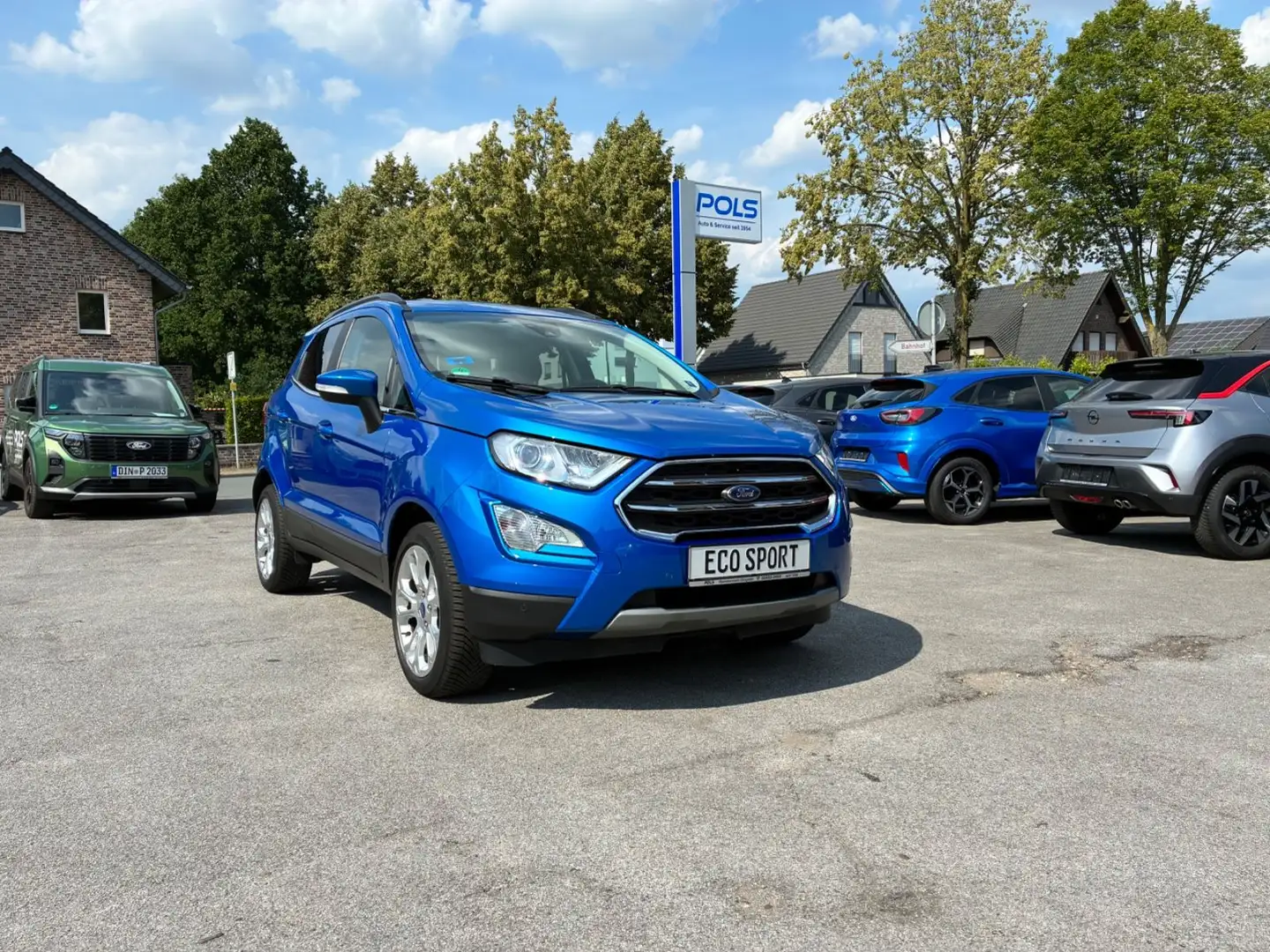 Ford EcoSport Titanium, Navi, Kamera, LED, Allw., B&O Blauw - 1