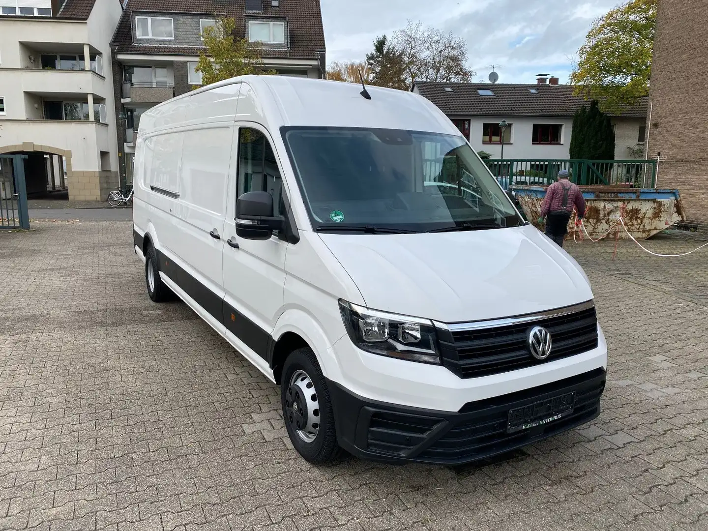 Volkswagen Crafter 50 *MAXI EXTRALANG* AHK Blanc - 1