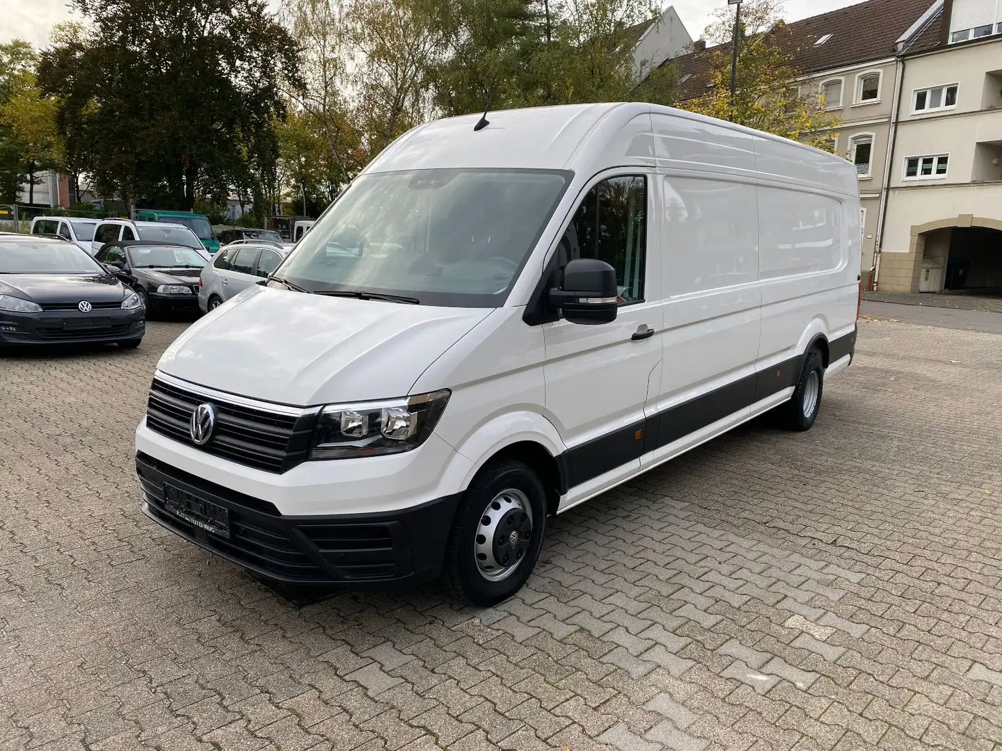 Volkswagen Crafter 50 *MAXI EXTRALANG* AHK Blanc - 2