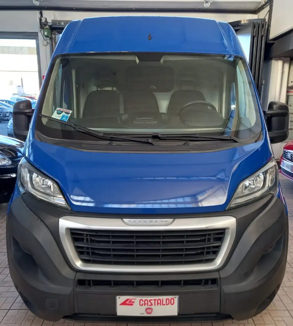 Peugeot Boxer 33 BlueHDi 110 PASSO MEDIO TETTO ALTO Blu/Azzurro - 1