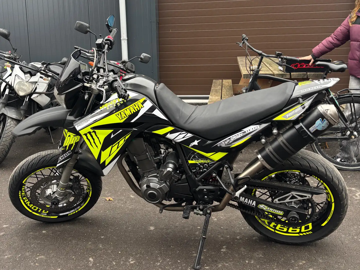 Yamaha XT 660 Zwart - 2