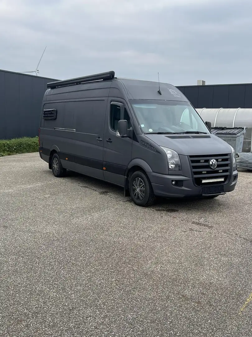 Volkswagen Crafter Campervan: Automaat/Grot garage Grijs - 2