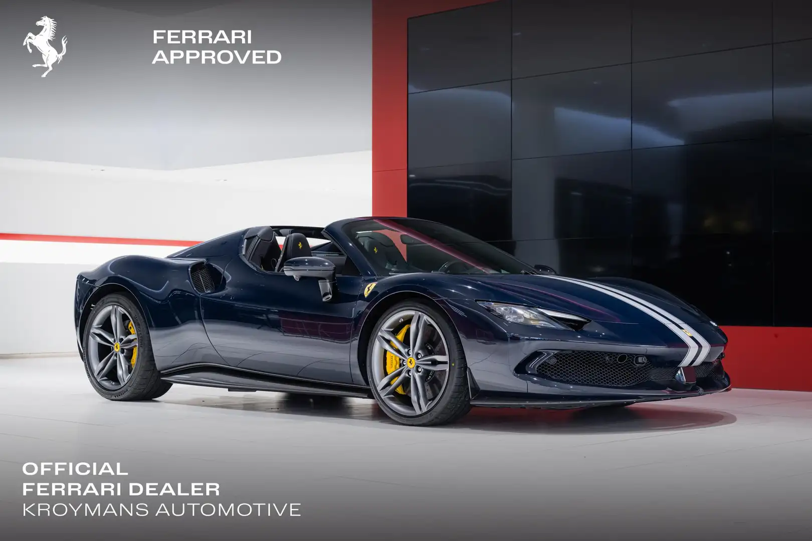 Ferrari 296 GTS - Kroymans Ferrari Blauw - 1