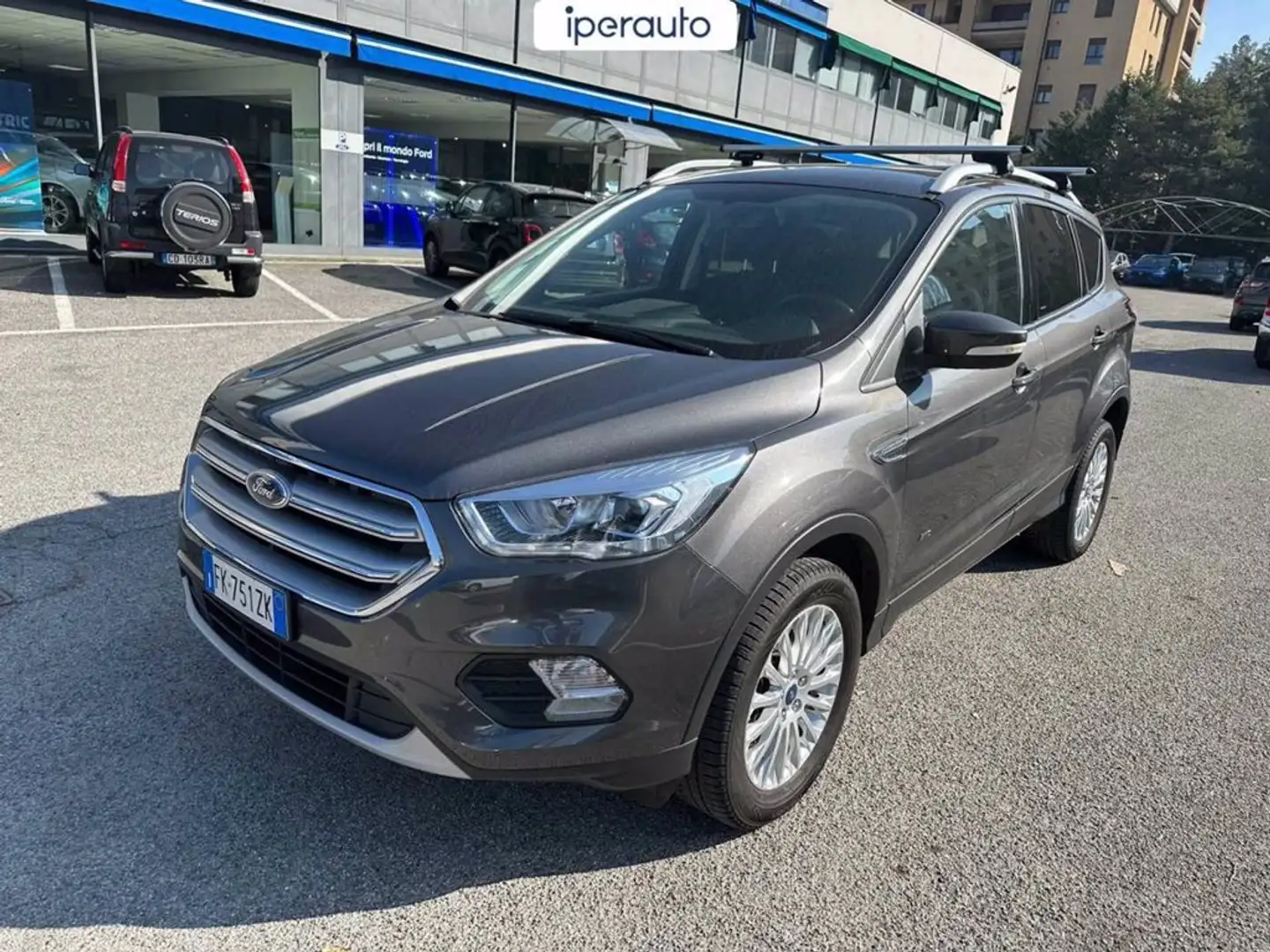 Ford Kuga 2.0 tdci titanium s&s awd 150cv powershift Gris - 1