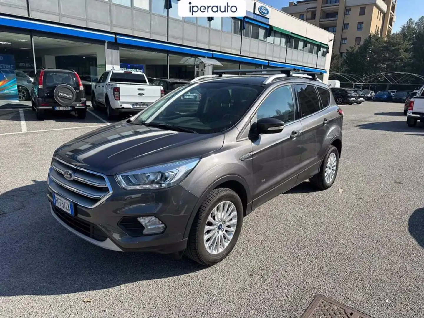 Ford Kuga 2.0 tdci titanium s&s awd 150cv powershift Gris - 2